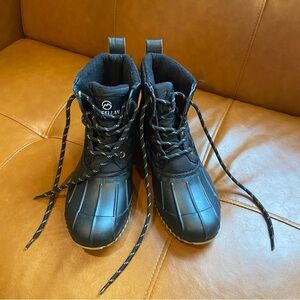 Magellan Outdoors Black Lace-Up Boots